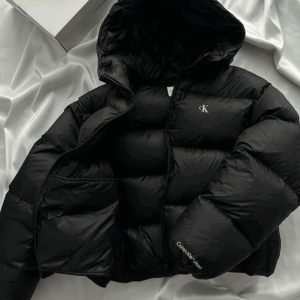 Alternative view of Giubbotto Imbottito Corto CK con Logo