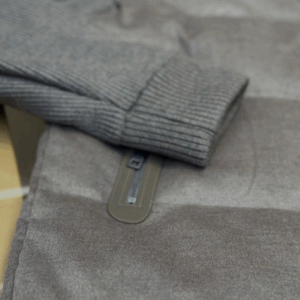 Alternative view of Giubbotto Uomo Invernale Trapuntato Bicolore