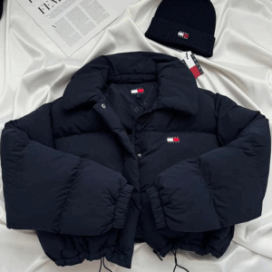 Piumino Crop da Donna Tommy Jeans